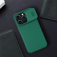 NILLKIN CamShield Pro Series for iPhone 14 Pro 6.1 inch Slide Camera Protection Hard PC Soft TPU Case Shockproof Phone Cove - TechGearPal