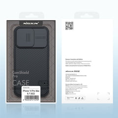 NILLKIN CamShield Pro Series for iPhone 14 Pro 6.1 inch Slide Camera Protection Hard PC Soft TPU Case Shockproof Phone Cove - TechGearPal