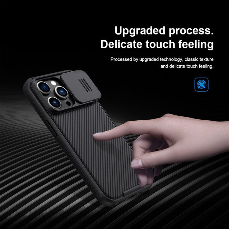 NILLKIN CamShield Pro Series for iPhone 14 Pro 6.1 inch Slide Camera Protection Hard PC Soft TPU Case Shockproof Phone Cove - TechGearPal