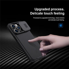 NILLKIN CamShield Pro Series for iPhone 14 Pro 6.1 inch Slide Camera Protection Hard PC Soft TPU Case Shockproof Phone Cove - TechGearPal