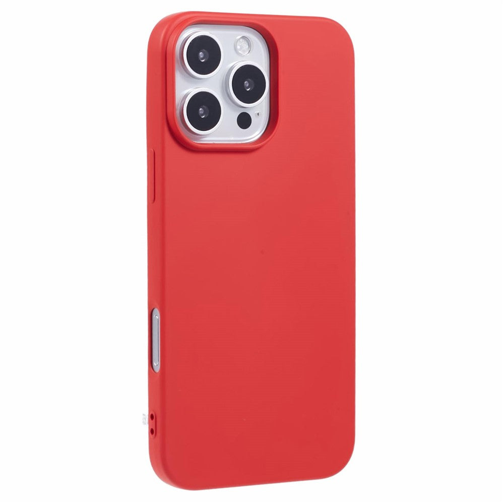 For iPhone 16 Pro Case Soft TPU Fiber Lining Protective Phone Cover