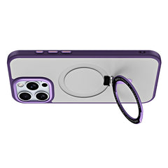 For iPhone 16 Pro Max Case Compatible with MagSafe TPU+Acrylic Kickstand Phone Cover - TechGearPal