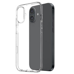 NORTHJO For iPhone 16 Clear TPU Case + Tempered Glass Screen Protector - TechGearPal