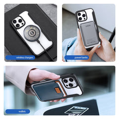 DUX DUCIS Skin X Pro for iPhone 16 Pro Leather Case Compatible with MagSafe Card Holder Phone Cove - TechGearPal