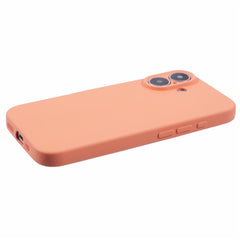 For iPhone 16 Case Fiber Lining TPU Soft Touch Phone Cover Drop Protection