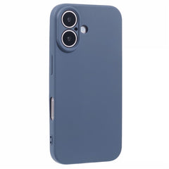 For iPhone 16 Case Fiber Lining TPU Soft Touch Phone Cover Drop Protection