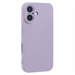For iPhone 16 Case Fiber Lining TPU Soft Touch Phone Cover Drop Protection