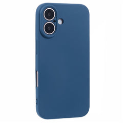 For iPhone 16 Case Fiber Lining TPU Soft Touch Phone Cover Drop Protection
