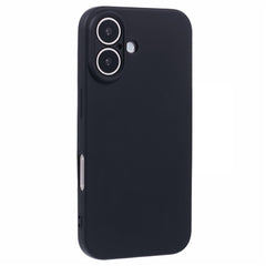 For iPhone 16 Case Fiber Lining TPU Soft Touch Phone Cover Drop Protection