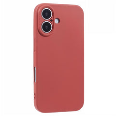 For iPhone 16 Case Fiber Lining TPU Soft Touch Phone Cover Drop Protection