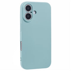 For iPhone 16 Case Fiber Lining TPU Soft Touch Phone Cover Drop Protection