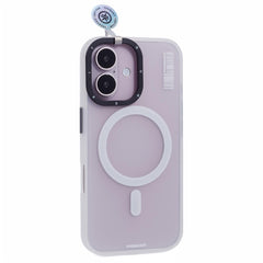 YOUNGKIT For iPhone 16 Plus Case Compatible with MagSafe Frosted PET+TPU Phone Cover Shockproo - TechGearPal