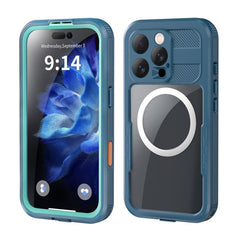 SHELLBOX For iPhone 16 Pro IP68 Waterproof Case Compatible with MagSafe Clear Phone Cover - TechGearPal