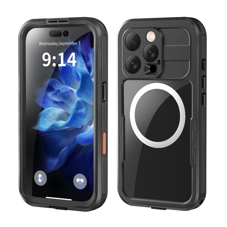 REDPEPPER For iPhone 16 Pro Case Compatible with MagSafe IP68 Waterproof Clear Phone Cover - TechGearPal