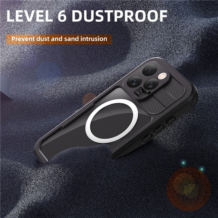 REDPEPPER For iPhone 16 Pro Case Compatible with MagSafe IP68 Waterproof Clear Phone Cover - TechGearPal