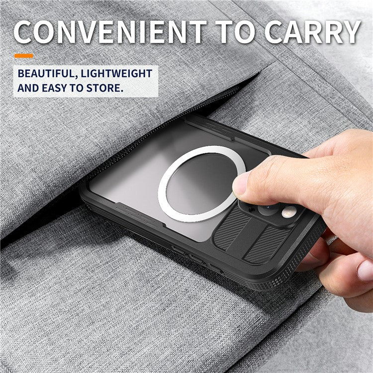 REDPEPPER For iPhone 16 Pro Case Compatible with MagSafe IP68 Waterproof Clear Phone Cover - TechGearPal