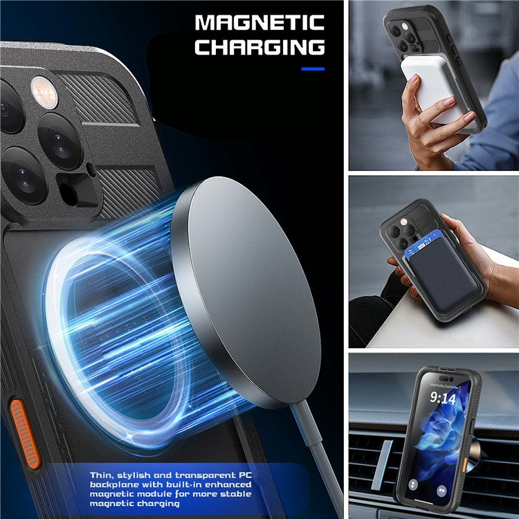 REDPEPPER For iPhone 16 Pro Case Compatible with MagSafe IP68 Waterproof Clear Phone Cover - TechGearPal