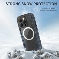 REDPEPPER For iPhone 16 Pro Case Compatible with MagSafe IP68 Waterproof Clear Phone Cover - TechGearPal