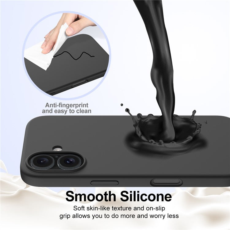 For iPhone 16 Case Compatible with MagSafe Anti-Drop Liquid Silicone Phone Cover - TechGearPal