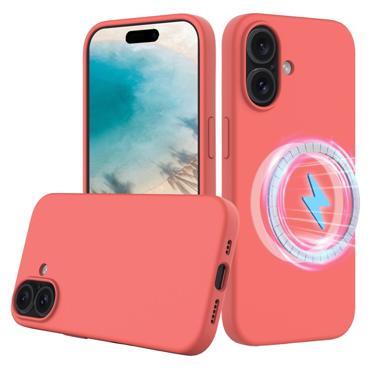 For iPhone 16 Case Compatible with MagSafe Anti-Drop Liquid Silicone Phone Cover - TechGearPal