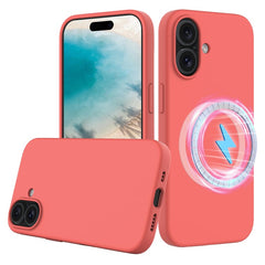 For iPhone 16 Case Compatible with MagSafe Anti-Drop Liquid Silicone Phone Cover - TechGearPal
