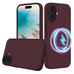 For iPhone 16 Case Compatible with MagSafe Anti-Drop Liquid Silicone Phone Cover - TechGearPal
