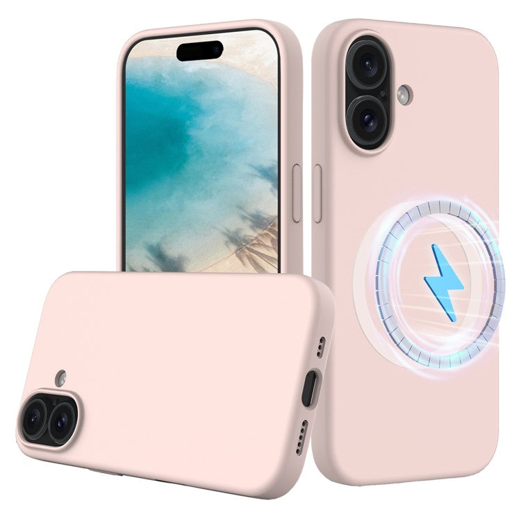 For iPhone 16 Case Compatible with MagSafe Anti-Drop Liquid Silicone Phone Cover - TechGearPal