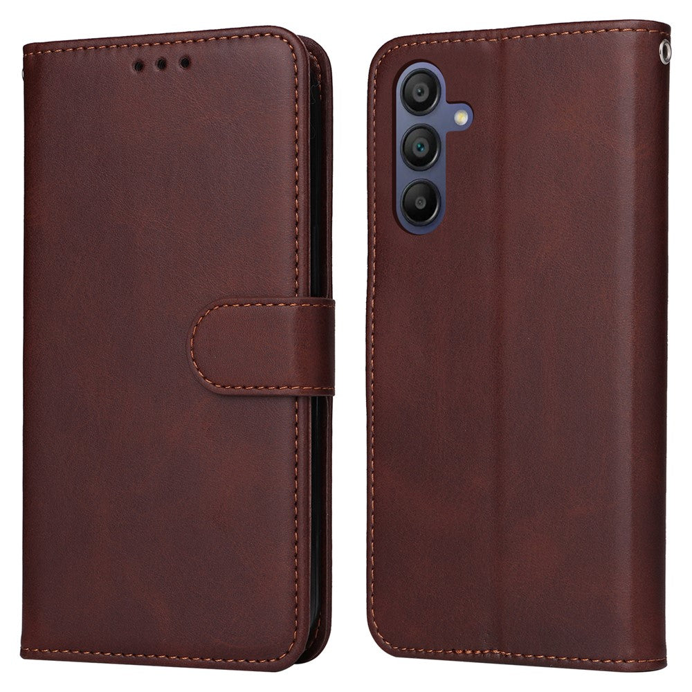 For Samsung Galaxy A17 5G / A17 4G / A26 5G / A16 5G / A16 4G Case PU Leather Phone Cover with Cash  /  Card Slots