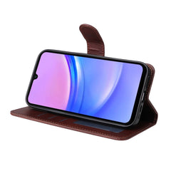For Samsung Galaxy A17 5G / A26 5G / A16 5G / A16 4G Case PU Leather Phone Cover with Cash  /  Card Slots