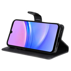 For Samsung Galaxy A17 5G / A26 5G / A16 5G / A16 4G Case Solid Color Leather Mobile Cover Wallet Stand with Strap