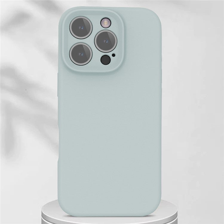 For iPhone 16 Pro Magnetic Case PC + Liquid Silicone Shockproof Protective Phone Cover - TechGearPal