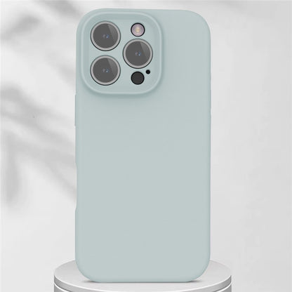 For iPhone 16 Pro Magnetic Case PC + Liquid Silicone Shockproof Protective Phone Cover - TechGearPal