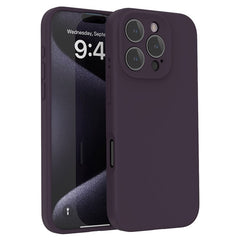 For iPhone 16 Pro Magnetic Case PC + Liquid Silicone Shockproof Protective Phone Cover - TechGearPal