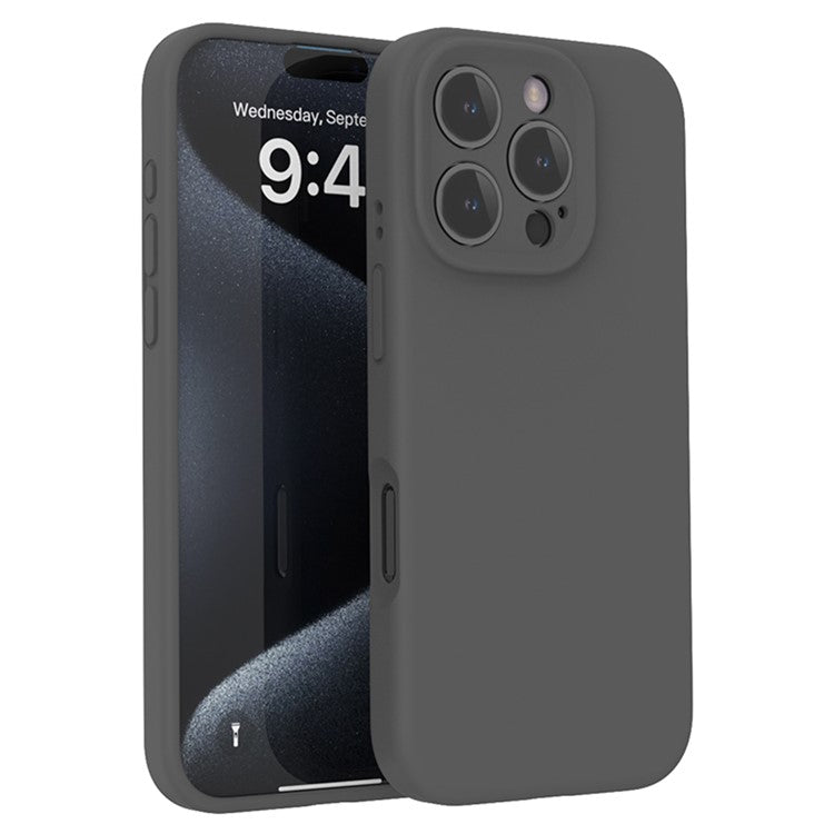 For iPhone 16 Pro Magnetic Case PC + Liquid Silicone Shockproof Protective Phone Cover - TechGearPal