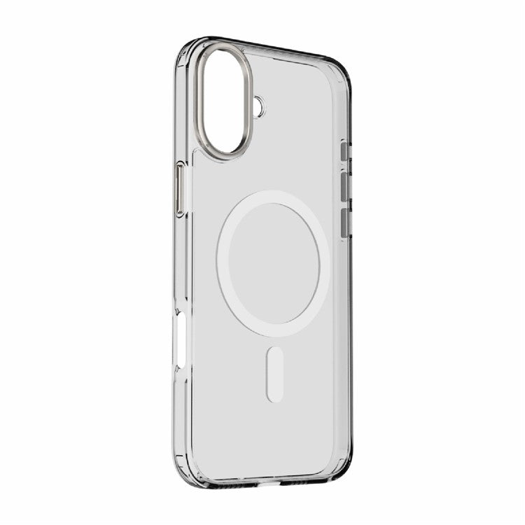 MOMAX MXAP24 For iPhone 16 Plus Magnetic Case Compatible with MagSafe TPU+PC Clear Phone Cover - TechGearPal
