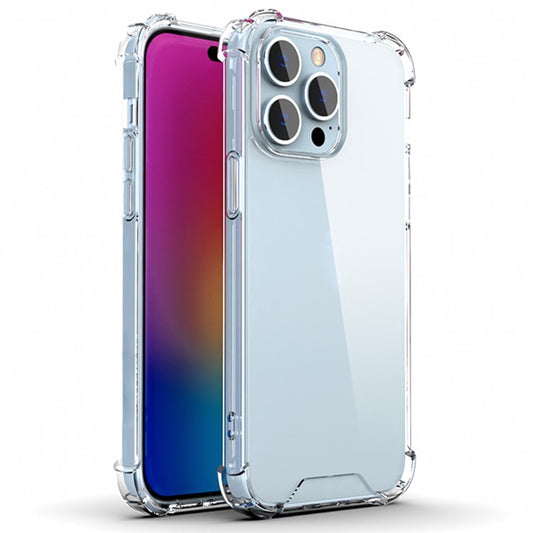 For iPhone 16 Pro Case Reinforced Corners TPU Frame + Acrylic Back Phone Cover - TechGearPal