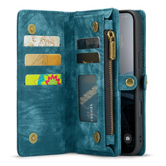 For iPhone 16 Phone Cases CASEME 008 Leather Cover with Detachable Wallet and Strap