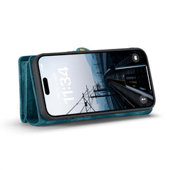 For iPhone 16 Phone Cases CASEME 008 Leather Cover with Detachable Wallet and Strap