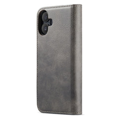 DG.MING for iPhone 16 Case Detachable Split Leather Phone Cover