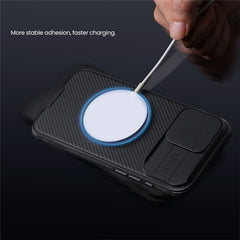 NILLKIN Camshield Pro for iPhone 16 Pro Case Compatible with MagSafe TPU+PC Phone Cover with Slider Camera - TechGearPal