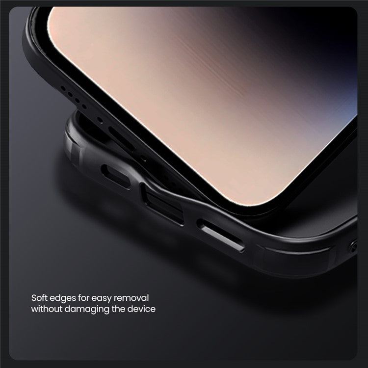 NILLKIN Camshield Pro for iPhone 16 Pro Case Compatible with MagSafe TPU+PC Phone Cover with Slider Camera - TechGearPal