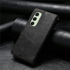 For Samsung Galaxy S24 FE Phone Cases CASENEO PU Leather Cover Stand with RFID Blocking Walle - TechGearPal