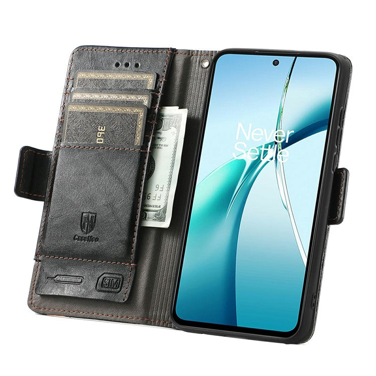 For Samsung Galaxy S24 FE Phone Cases CASENEO PU Leather Cover Stand with RFID Blocking Walle - TechGearPal