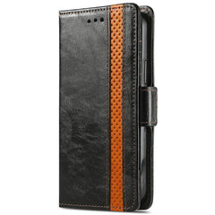For Samsung Galaxy S24 FE Phone Cases CASENEO PU Leather Cover Stand with RFID Blocking Walle - TechGearPal
