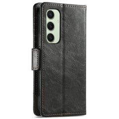 For Samsung Galaxy S24 FE Phone Cases CASENEO PU Leather Cover Stand with RFID Blocking Walle - TechGearPal