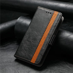 For Samsung Galaxy S24 FE Phone Cases CASENEO PU Leather Cover Stand with RFID Blocking Walle - TechGearPal