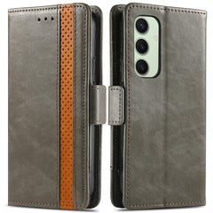 For Samsung Galaxy S24 FE Phone Cases CASENEO PU Leather Cover Stand with RFID Blocking Walle - TechGearPal