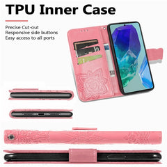 For Samsung Galaxy S24 FE Case PU Leather Wallet Phone Cover Butterfly Patter - TechGearPal