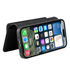 CASENEO MW-02 For iPhone 16 Pro Max Leather Case Detachable Magnetic Phone Cover