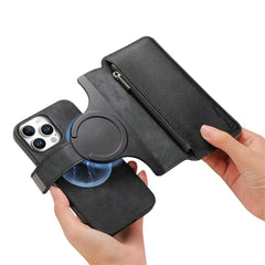 CASENEO MW-02 For iPhone 16 Pro Max Leather Case Detachable Magnetic Phone Cover